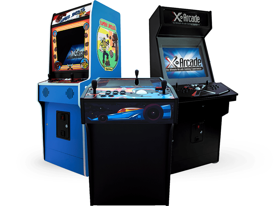 See X-Arcade Machine Cabinets